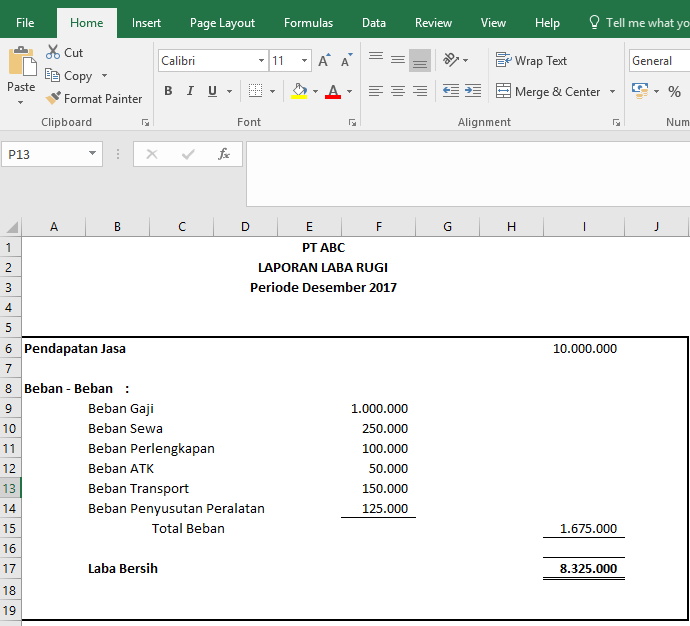 4 Template Ms Excel Yang Banyak Di Gunakan Untuk Pembukuan Umkm